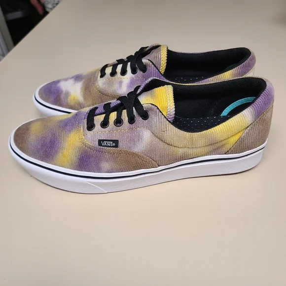 Vans Era Blotched Comfy Cush skateboard sneakers size 10 1/2 - Picture 1 of 9